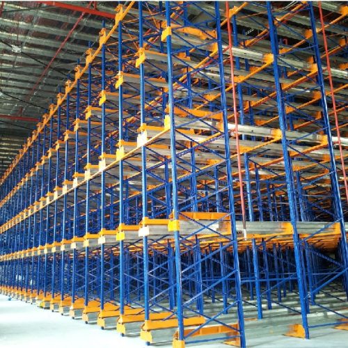 Pallet Shuttle Assisted Rack System